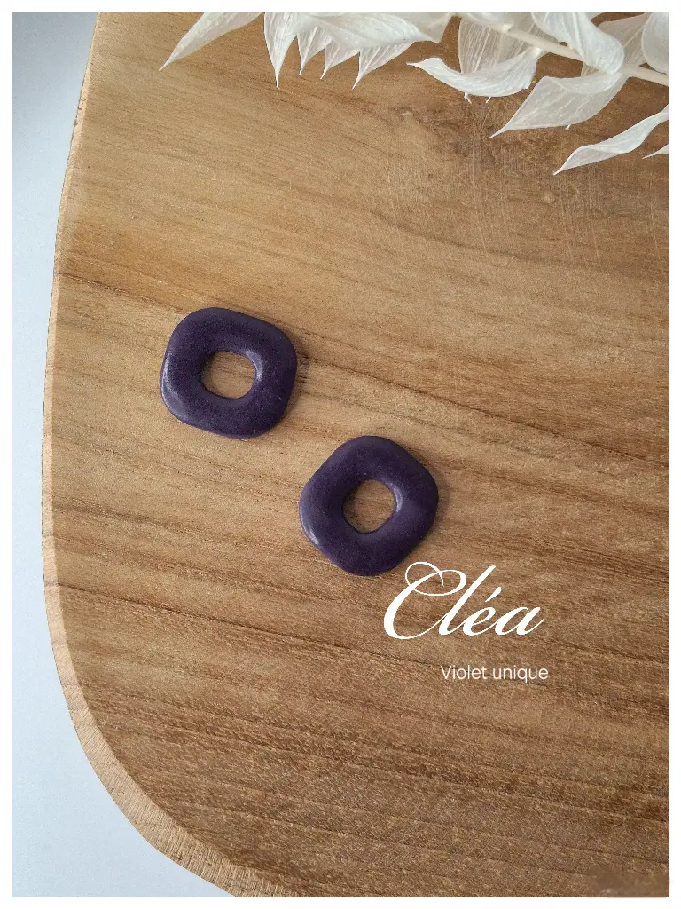 Cléa - violet  unique  