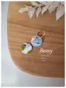 Romy - Bleu gris Blanc Kaki