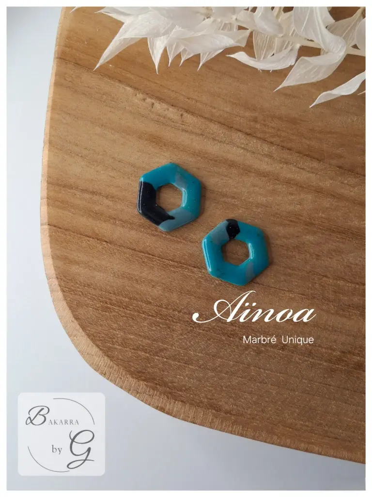 Aïnoa - Marbré unique bleuté