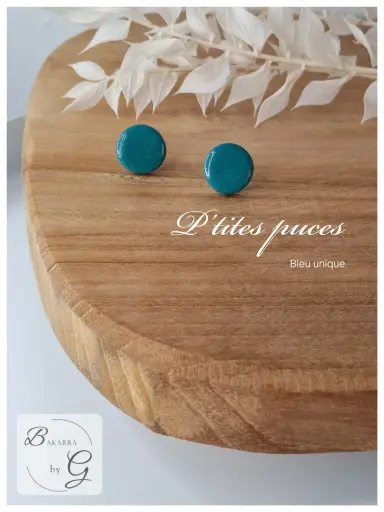 Les p’tites puces   Bleu unique 