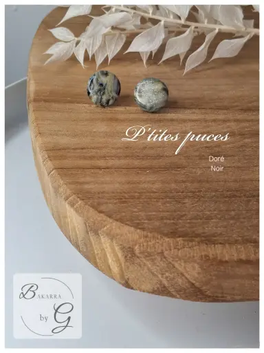 Les p’tites puces   Doré noir