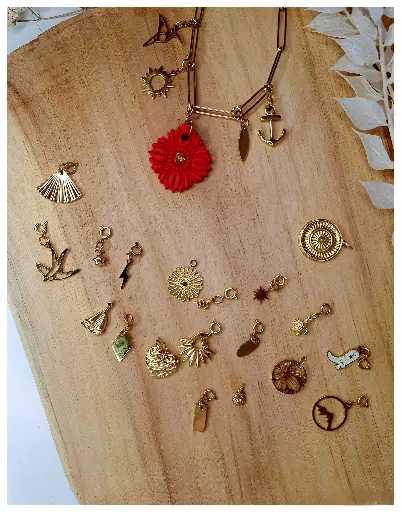 Charms en acier inoxydable 