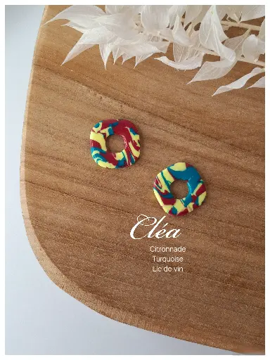 Cléa - Citronnade Turquoise Lie de vin 