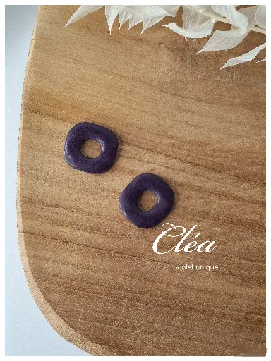 Cléa - violet  unique  